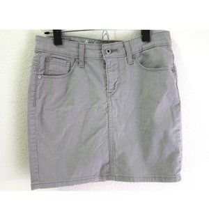 Levis Grey Denim Skirt